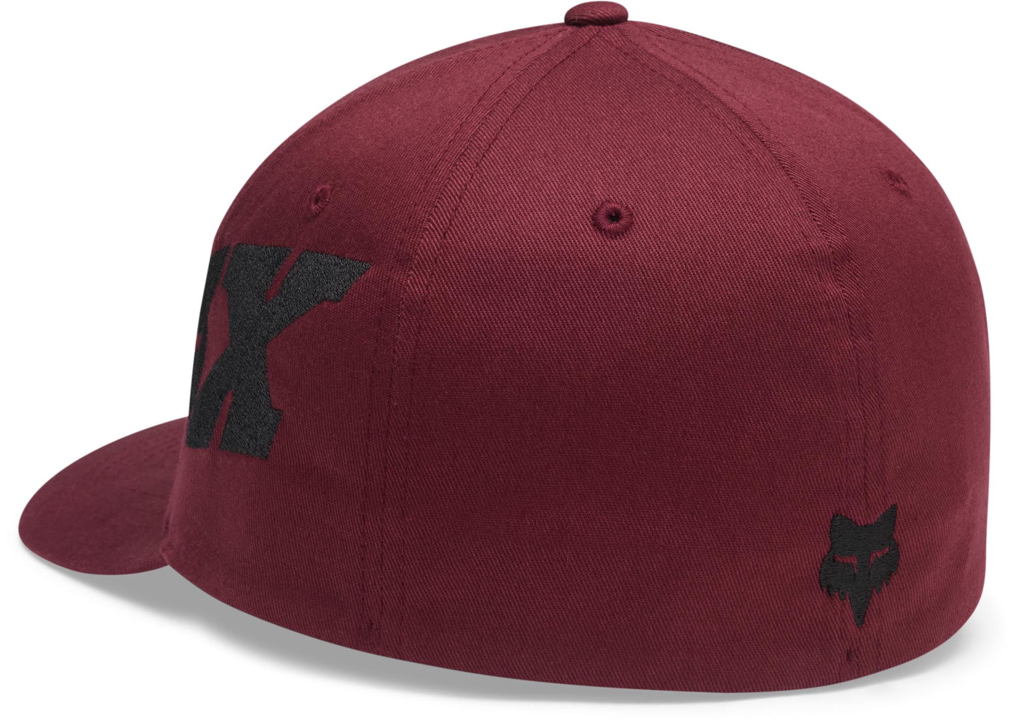 FOX Head x Flexfit Cap dark red S/M Figure 2