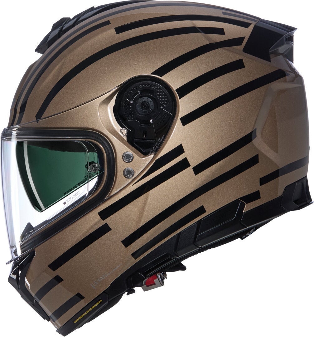 Nolan N80-8 Veloce N-Com Hjelm Sort/sand XL (62) Figur 4