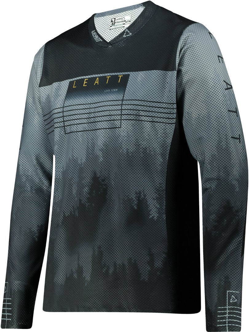Leatt MTB Gravity 4.0 Cykeltrøje sort/grå XXL Figur 1
