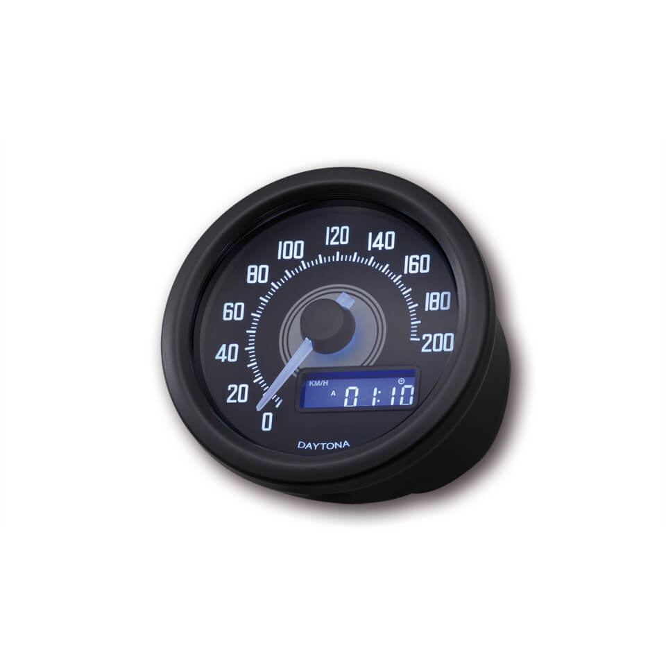 DAYTONA Corp. VELONA, velocímetro digital com suporte, Ø 60 mm Artigo principal Figura 1