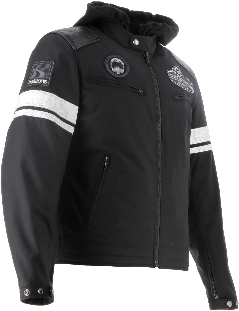 Helstons Revolte Motorcycle Textile Jacket black 4XL Figure 4