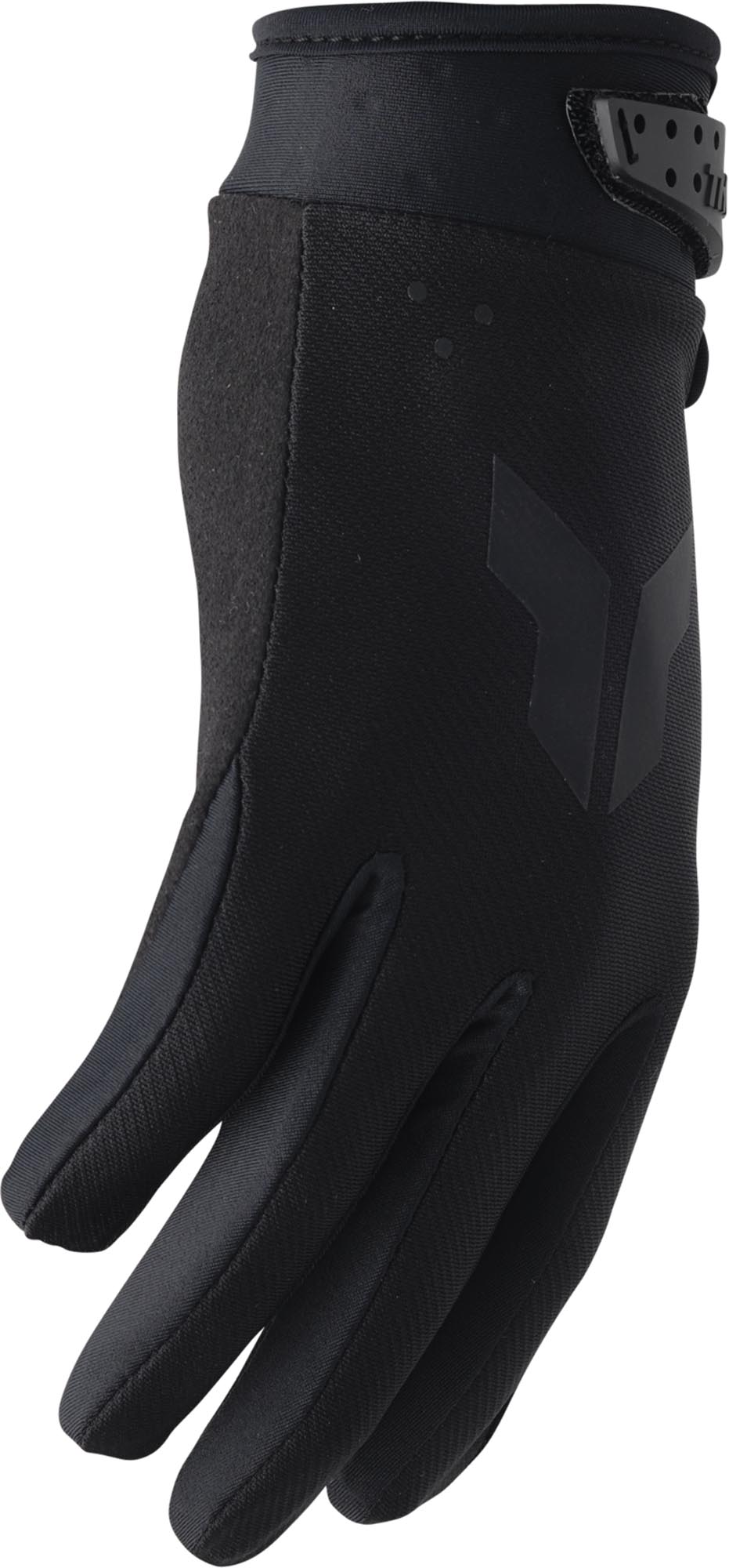 Thor Launchmode Split Luvas de motocross para jovens preto L Figura 3