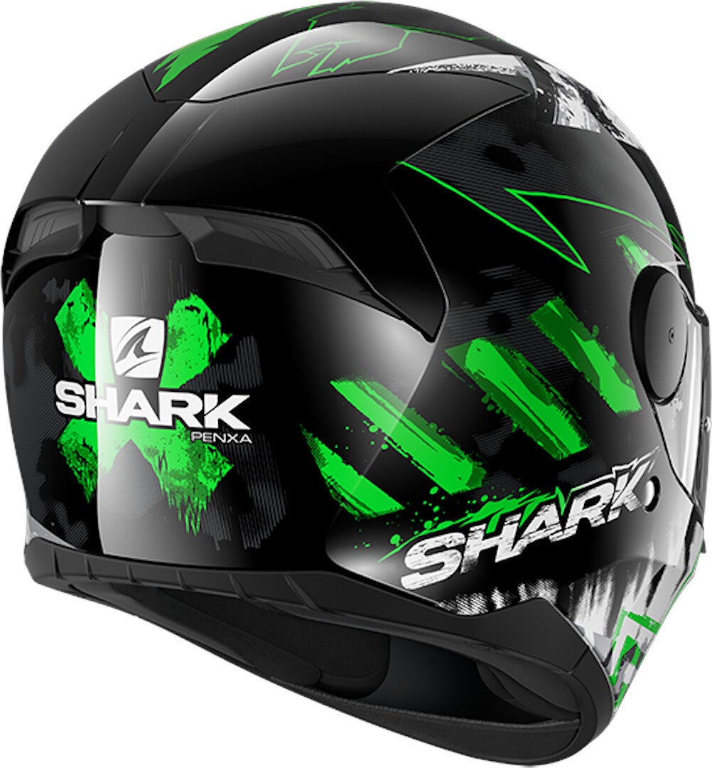 Shark D-Skwal 2 Penxa Integralhelm schwarz/gelb M (57/58) Abbildung 2