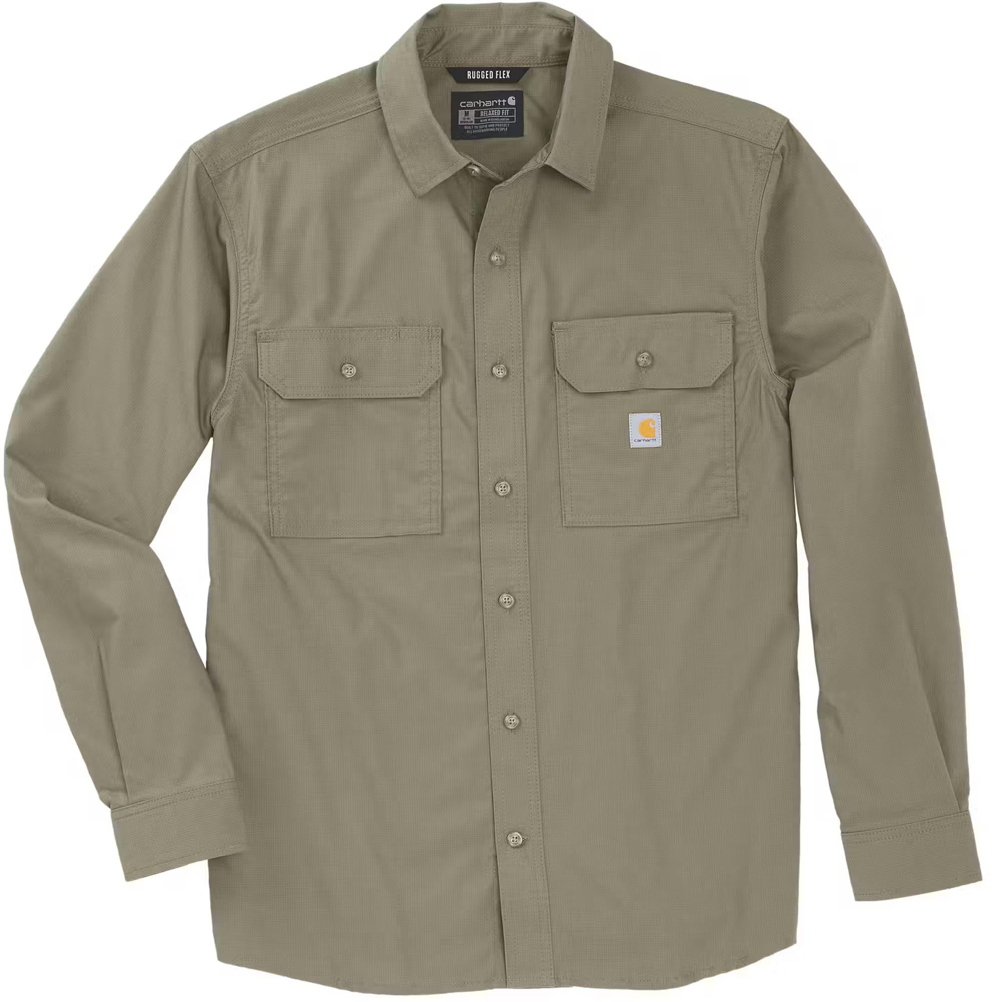 Carhartt Glenwood Relaxed Camicia oliva/verde M Figura 1