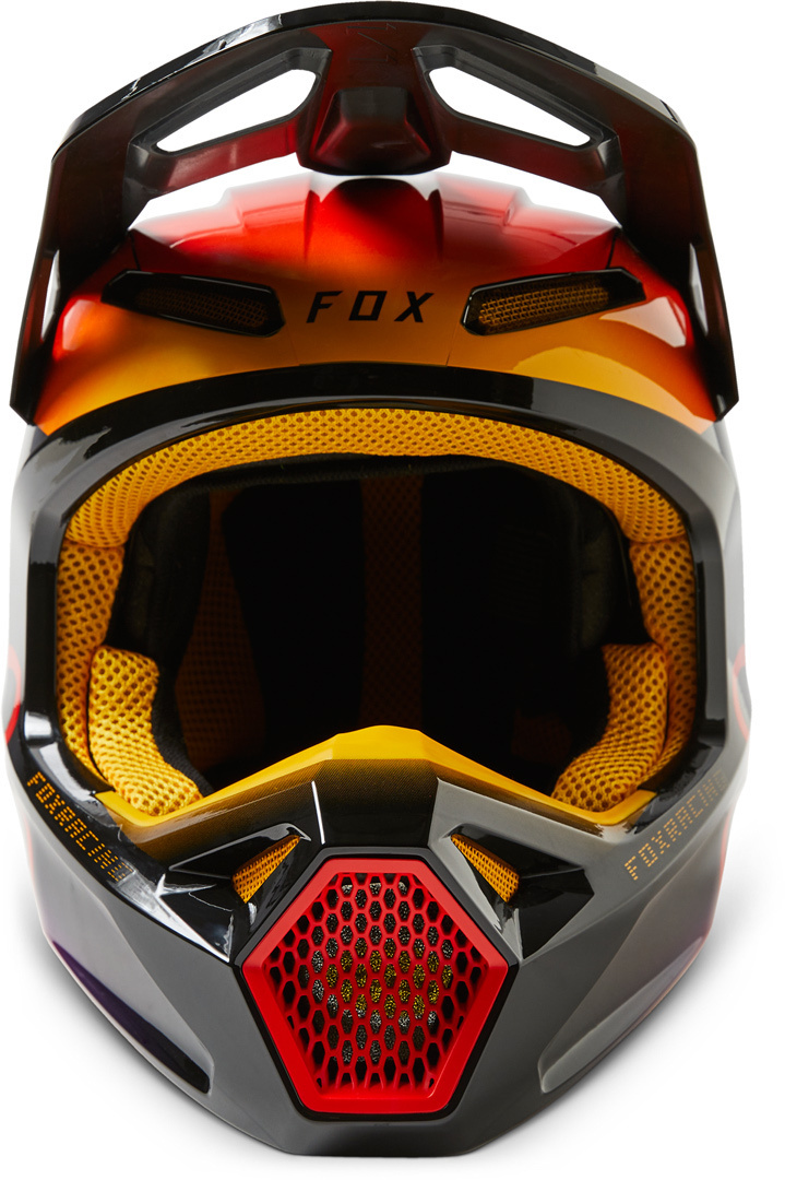 FOX V1 Toxsyk Motocross hjälm svart XXL (63/64) Figur 3
