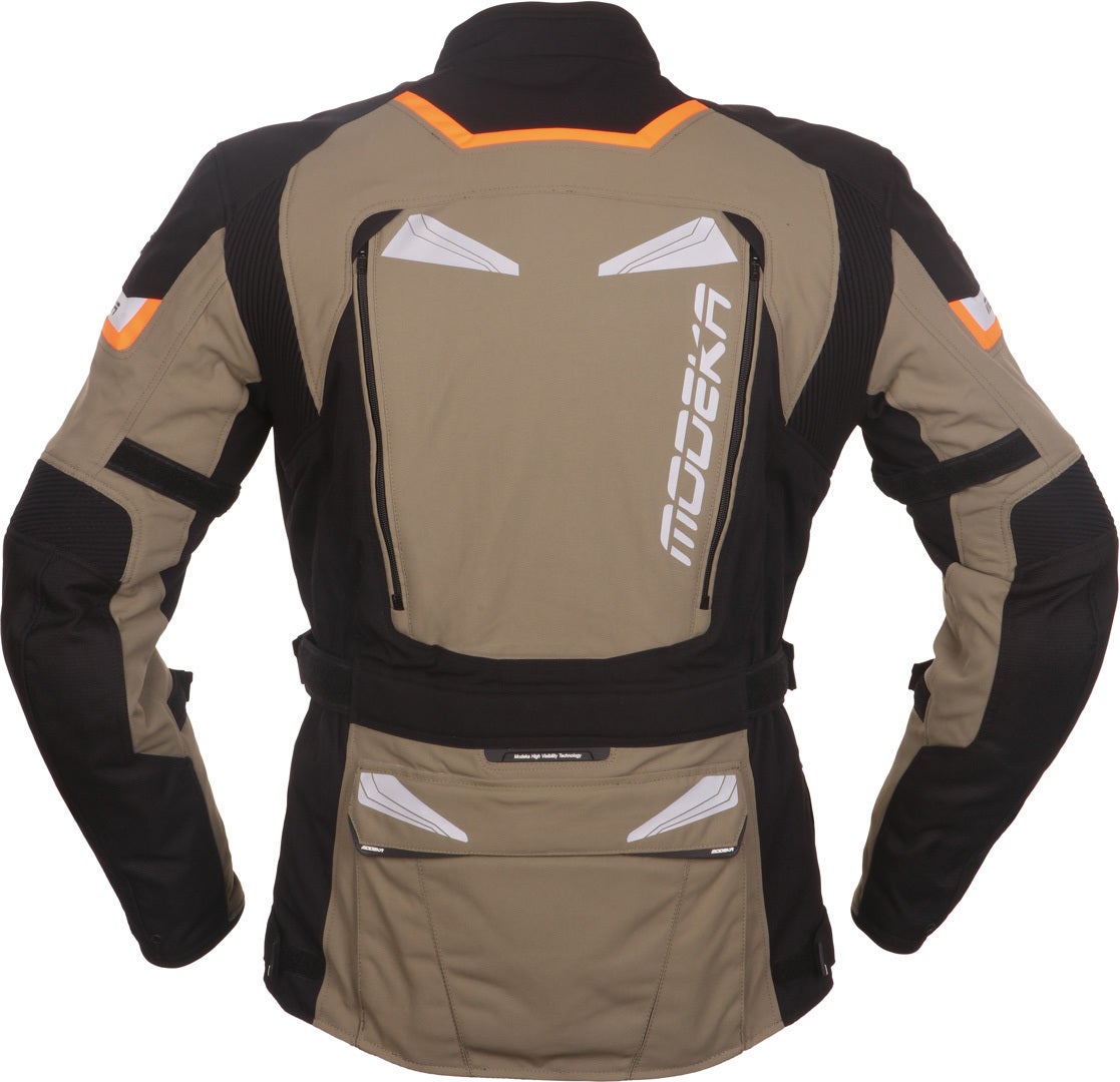 Modeka Panamericana Motorcycle Textile Jacket Sand Short 2XL Figure 2