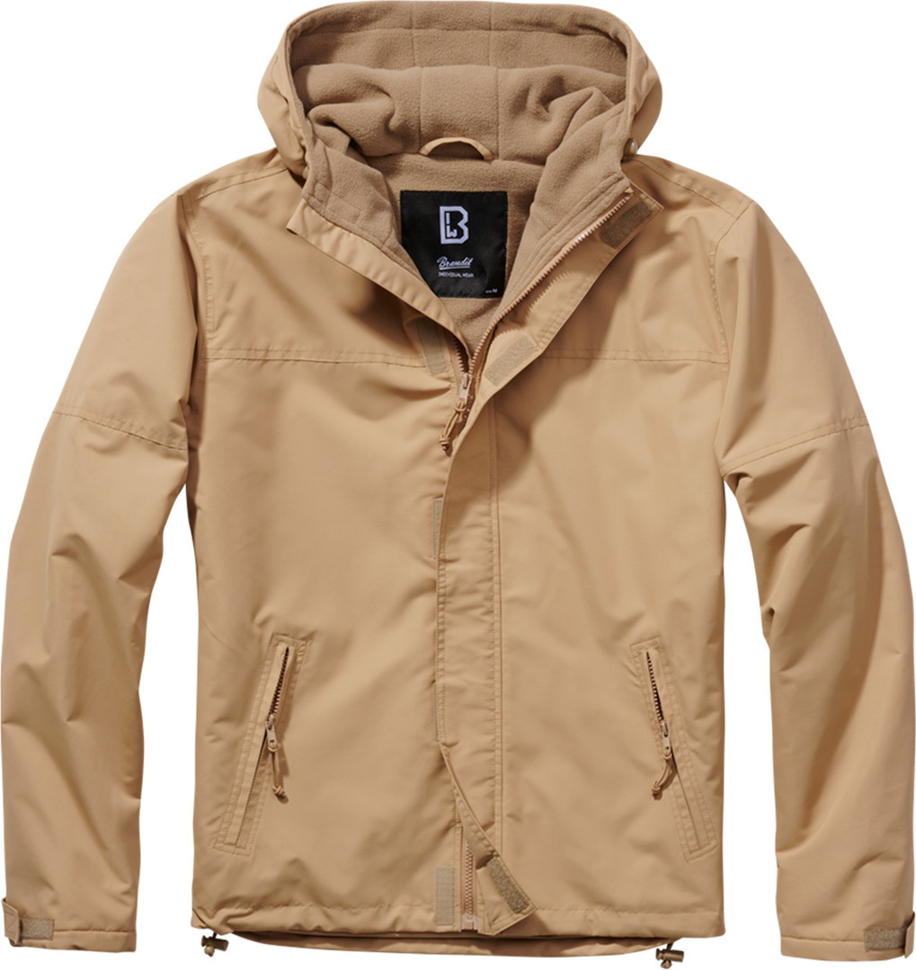 Brandit Windbreaker Frontzip Jacke beige L Abbildung 1