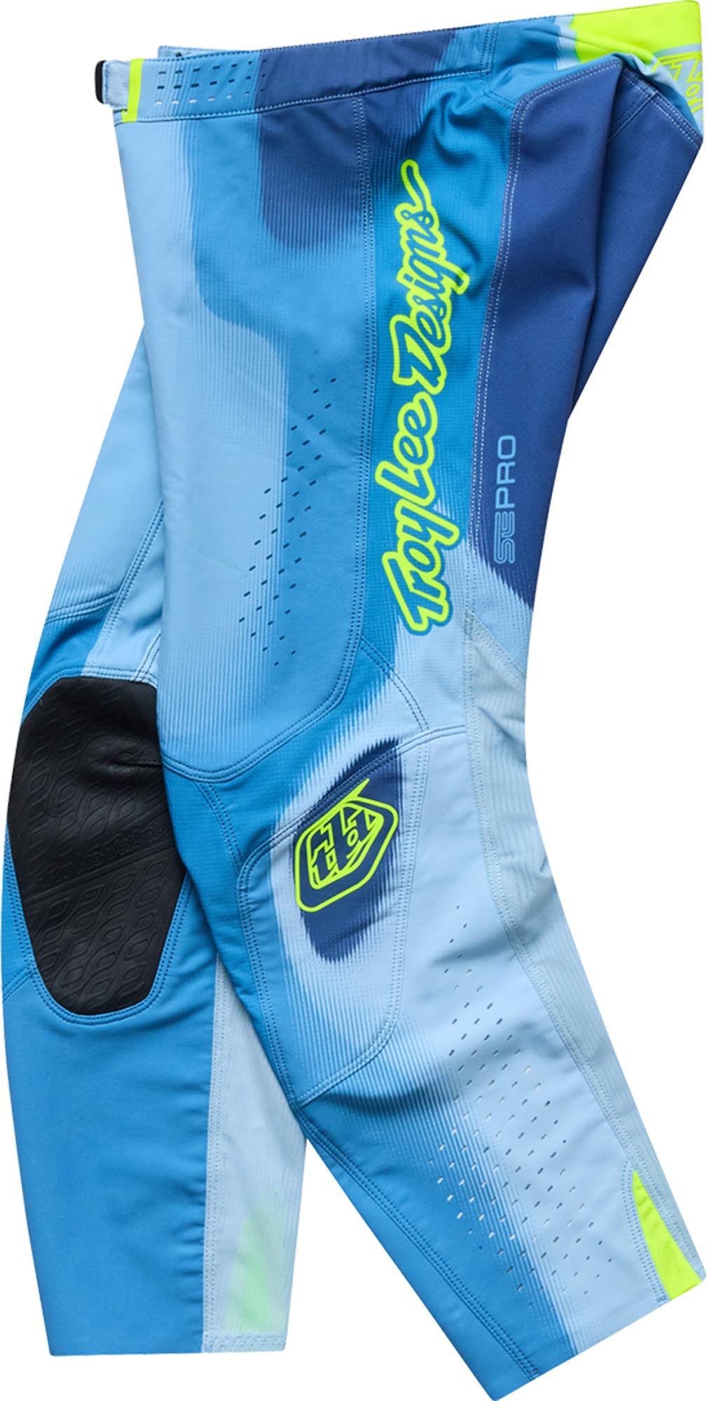 Troy Lee Designs SE Pro Illusion Mládežnické motokrosové kalhoty modrá/fluo-žlutá 20 Obrázek 1