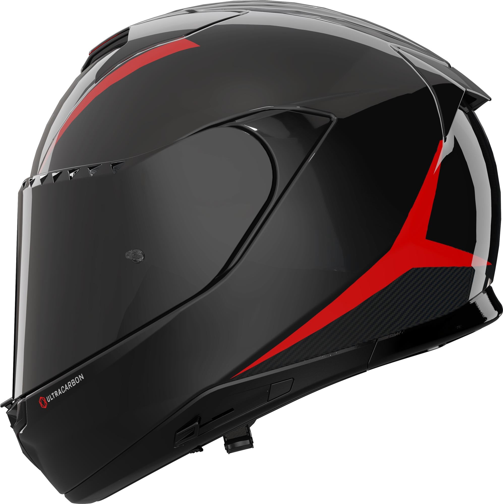 Side view of Nolan X-904 Ultra Carbon Emblema Helmet