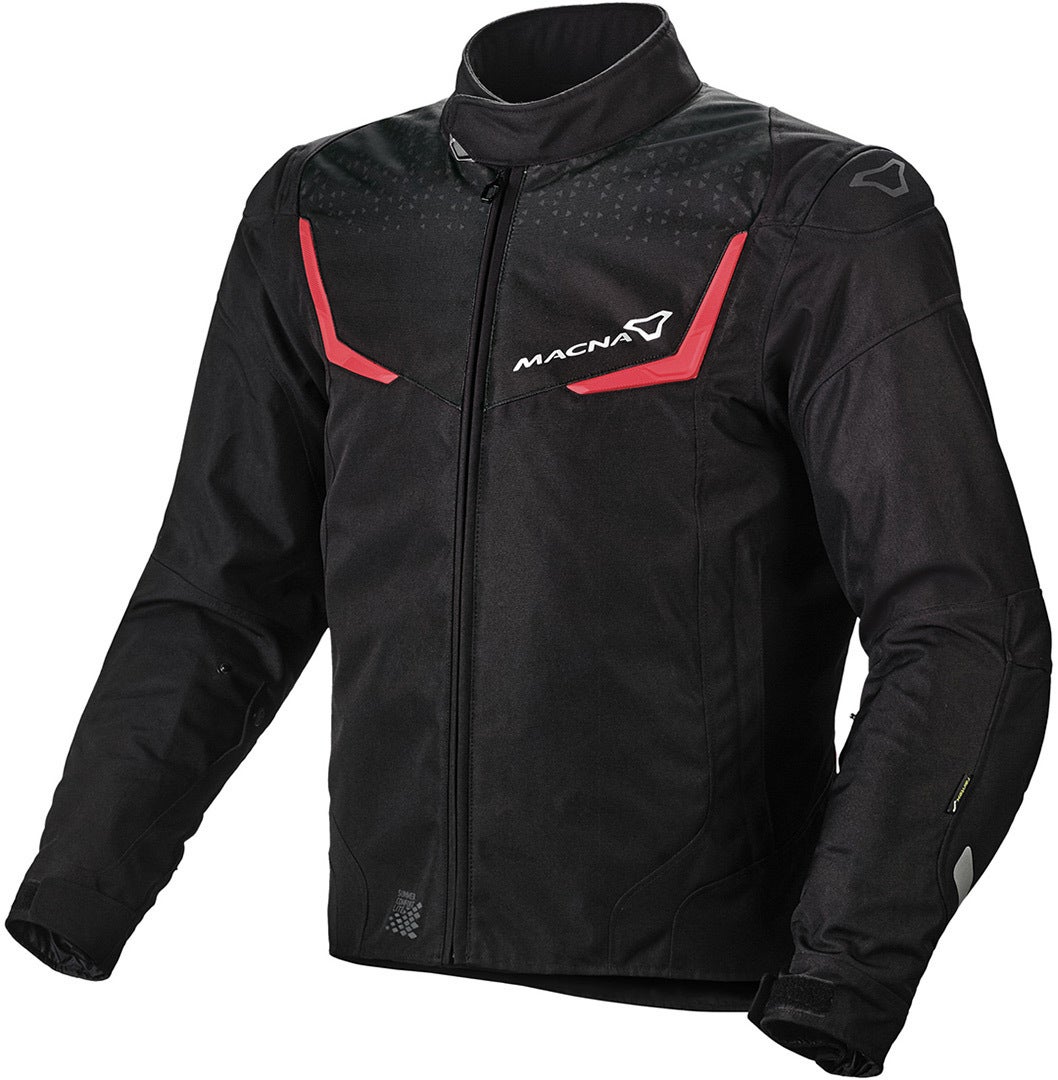 Macna Durago Motorcycle Textile Jacket black/red 3XL Figure 1