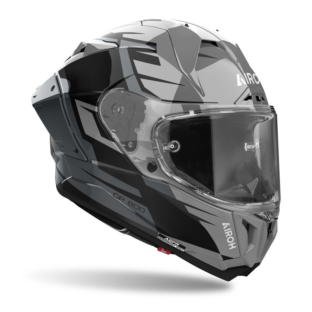 Airoh GP 800 Master Carbon Helm schwarz/grau XL (61) Abbildung 3