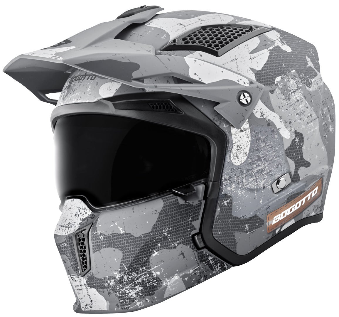 Bogotto Radic Camo 22.06 Helmet white matt S Figure 2