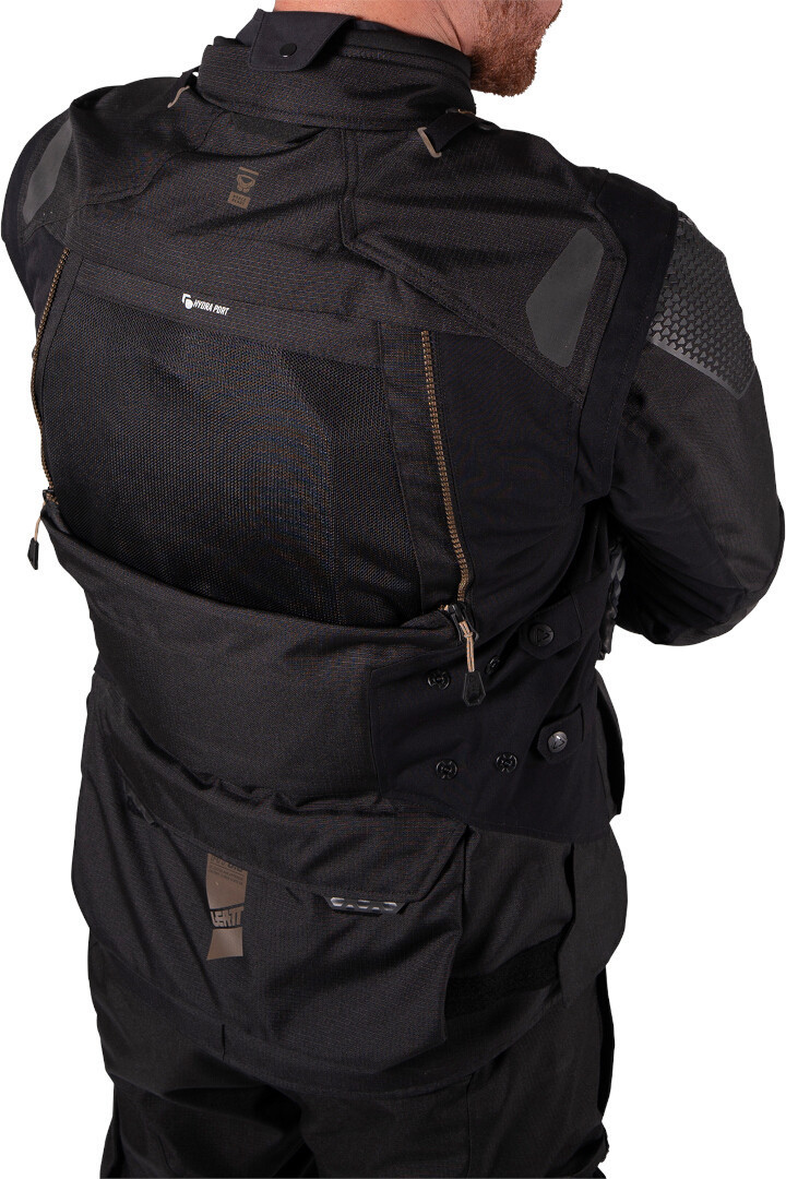 Leatt ADV Multitour 5.5 waterproof Motorcycle Textile Jacket black L Figure 9