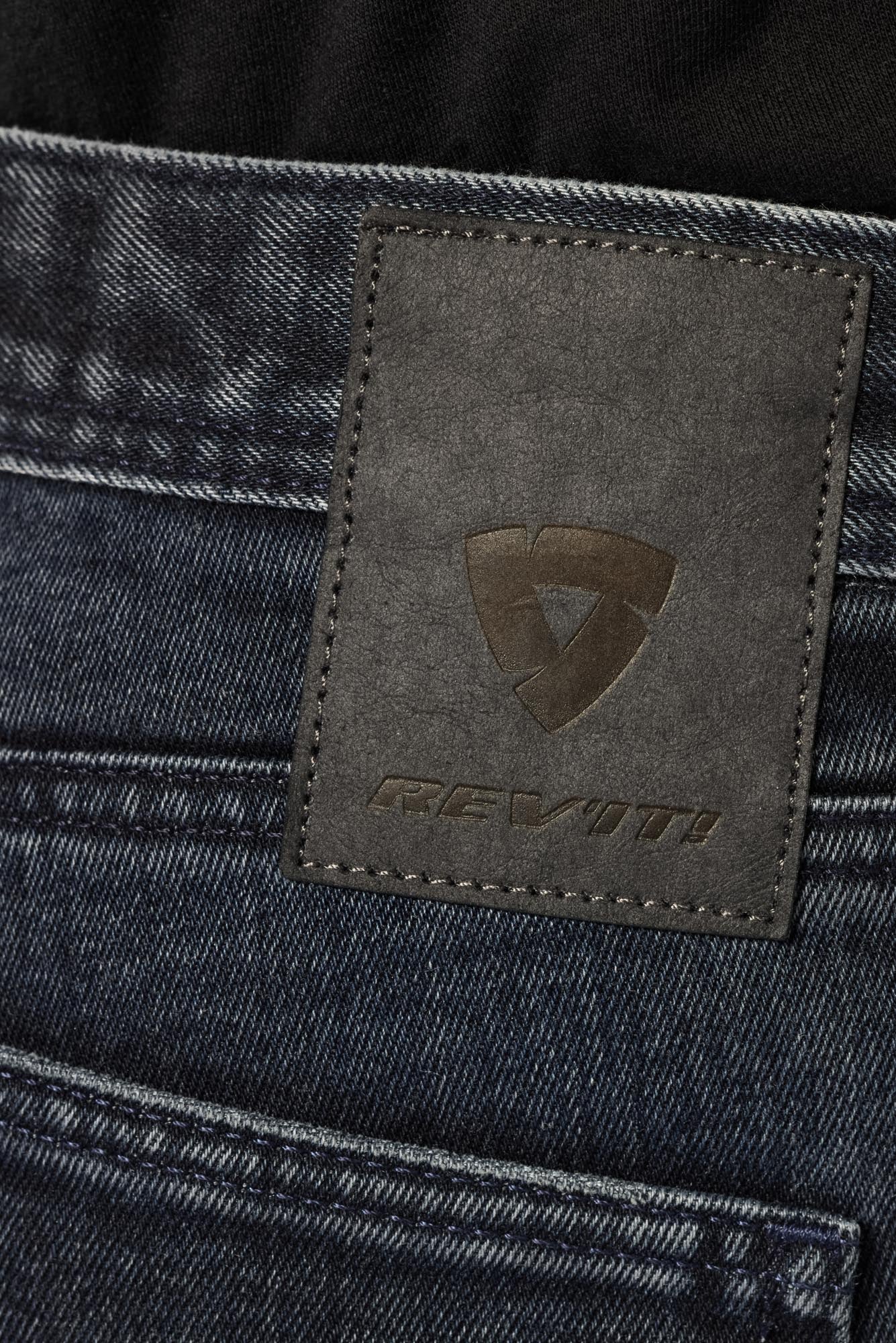Side view of Revit Moto 2 TF Motorcycle Jeans