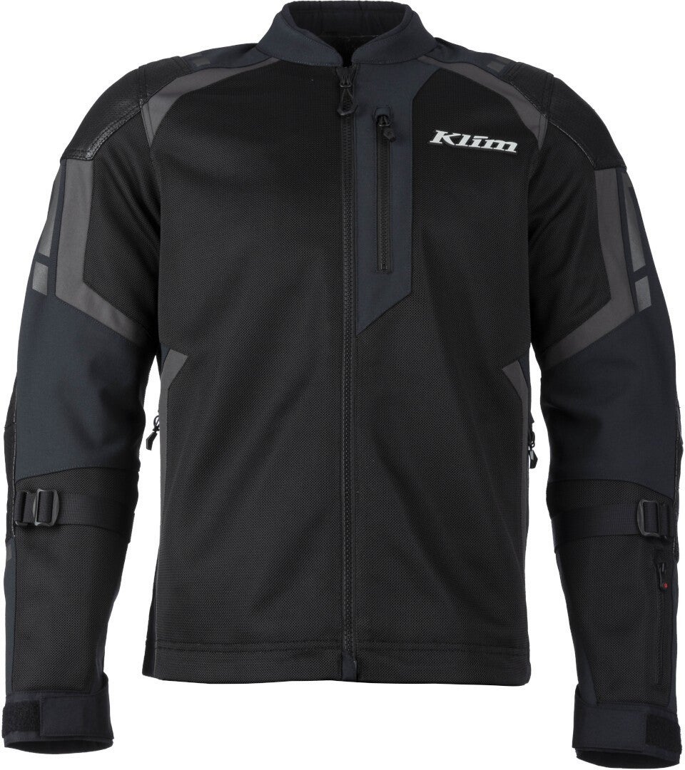 Klim Induction Pro 2025 Perforeret motorcykel mesh læder-/tekstiljakke Sort XXL Figur 4