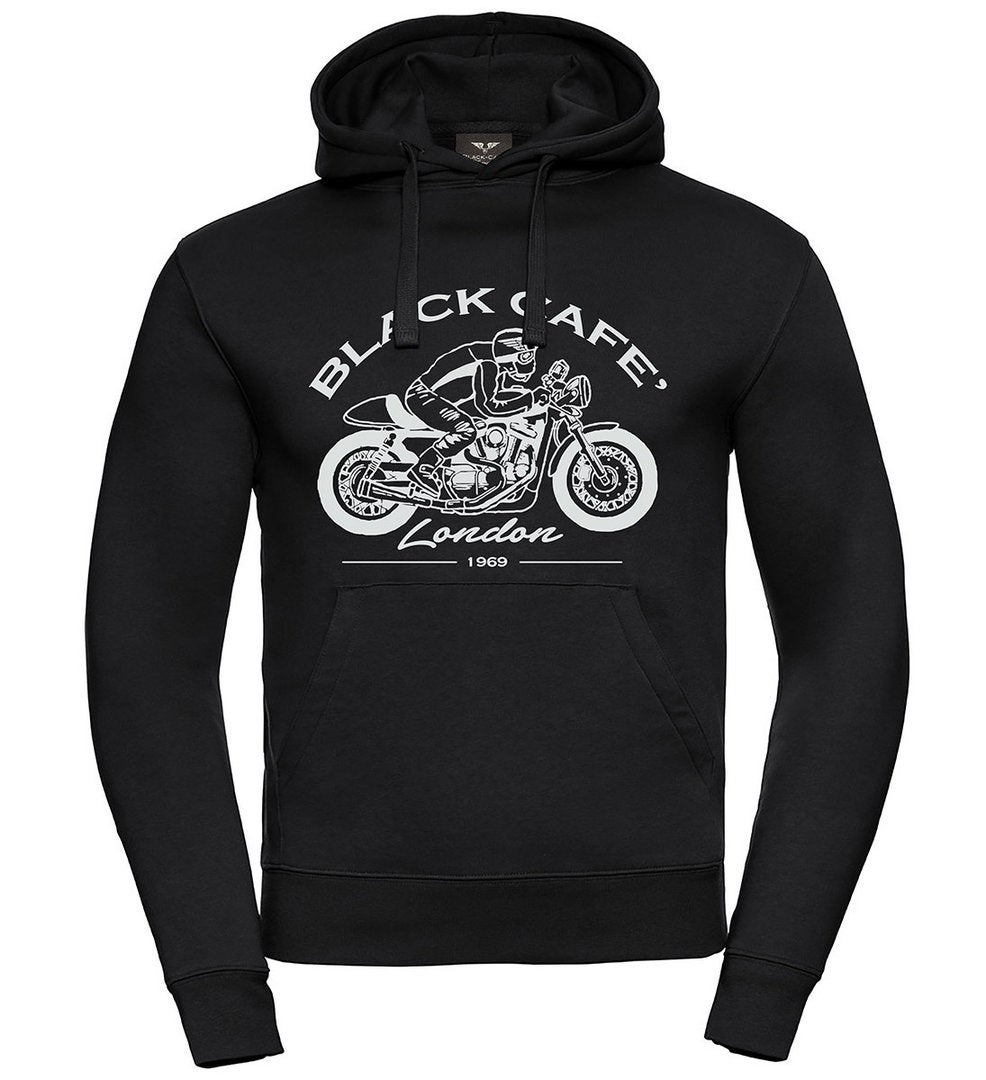 Black-Cafe London Retro Bike Capuche Noir/Blanc M Figure 1