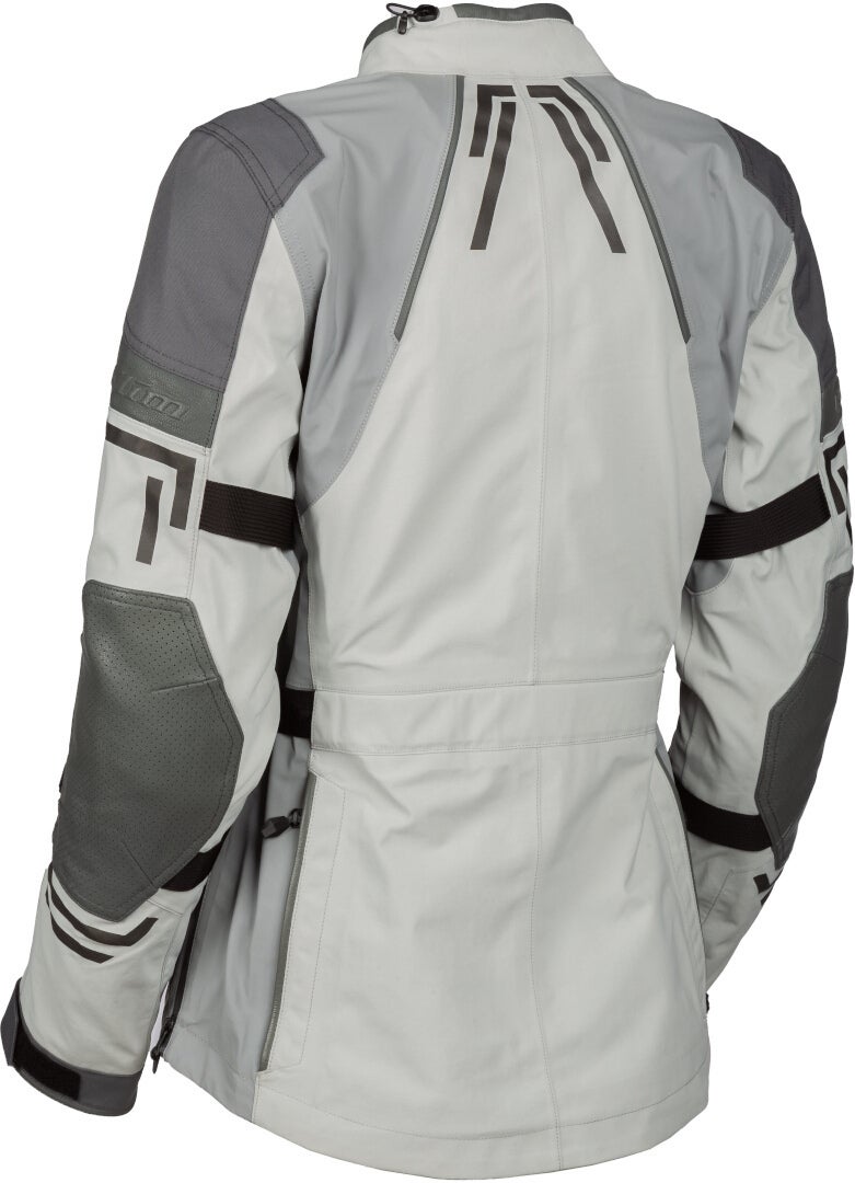 Klim Altitude 2023 Motorrad Textiljacke hellgrau/dunkelgrau/schwarz XXL Abbildung 2