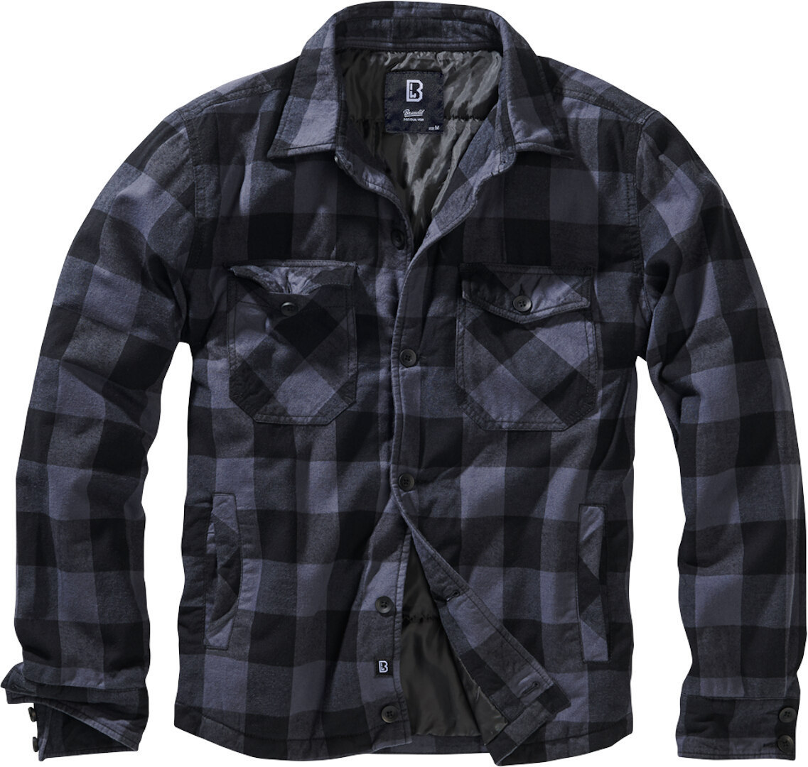 Brandit Lumber Jacket black/grey L Figure 1
