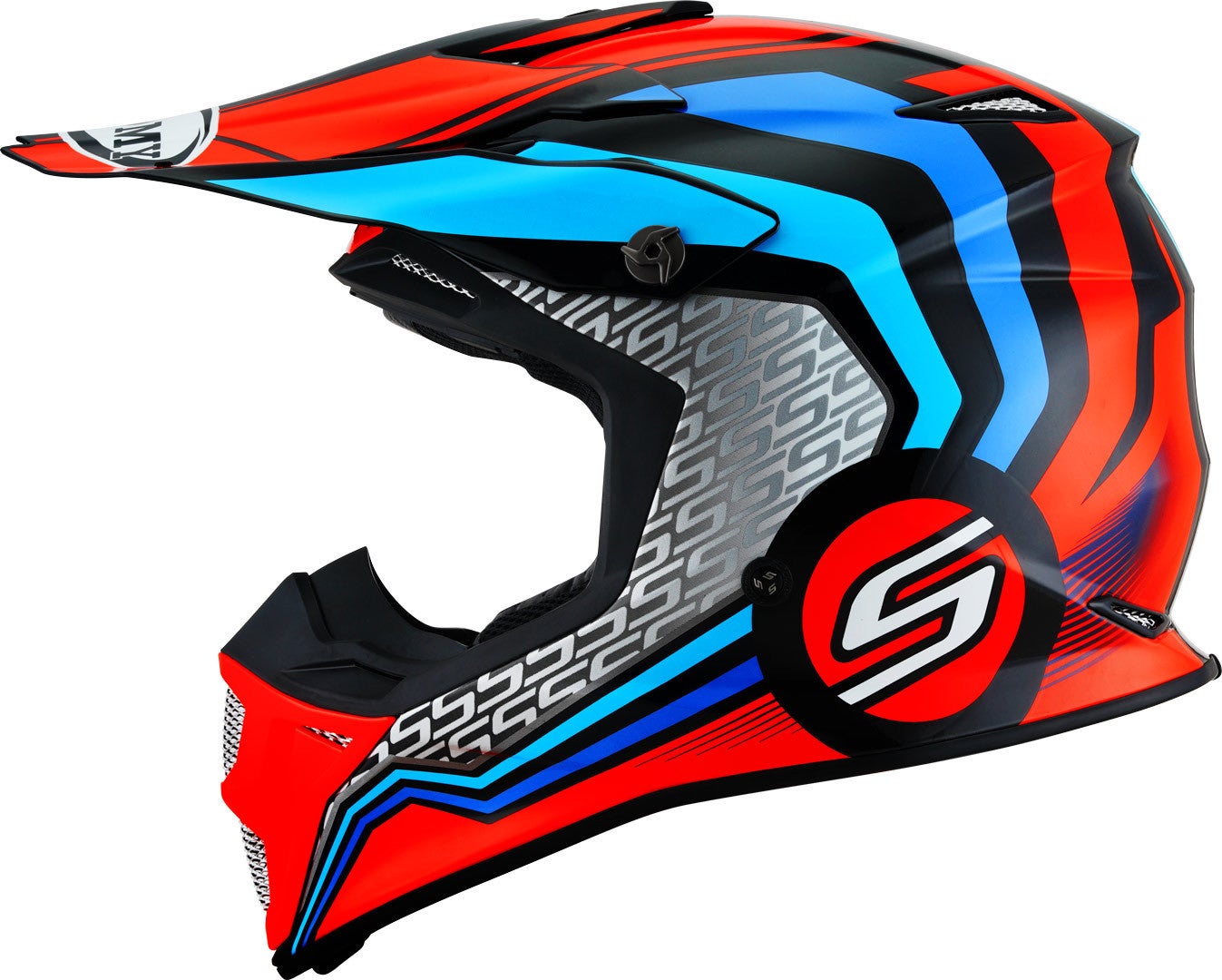 Suomy MX Speed Pro Forward Motocross hjelm orange/blå XL (61/62) Figur 5