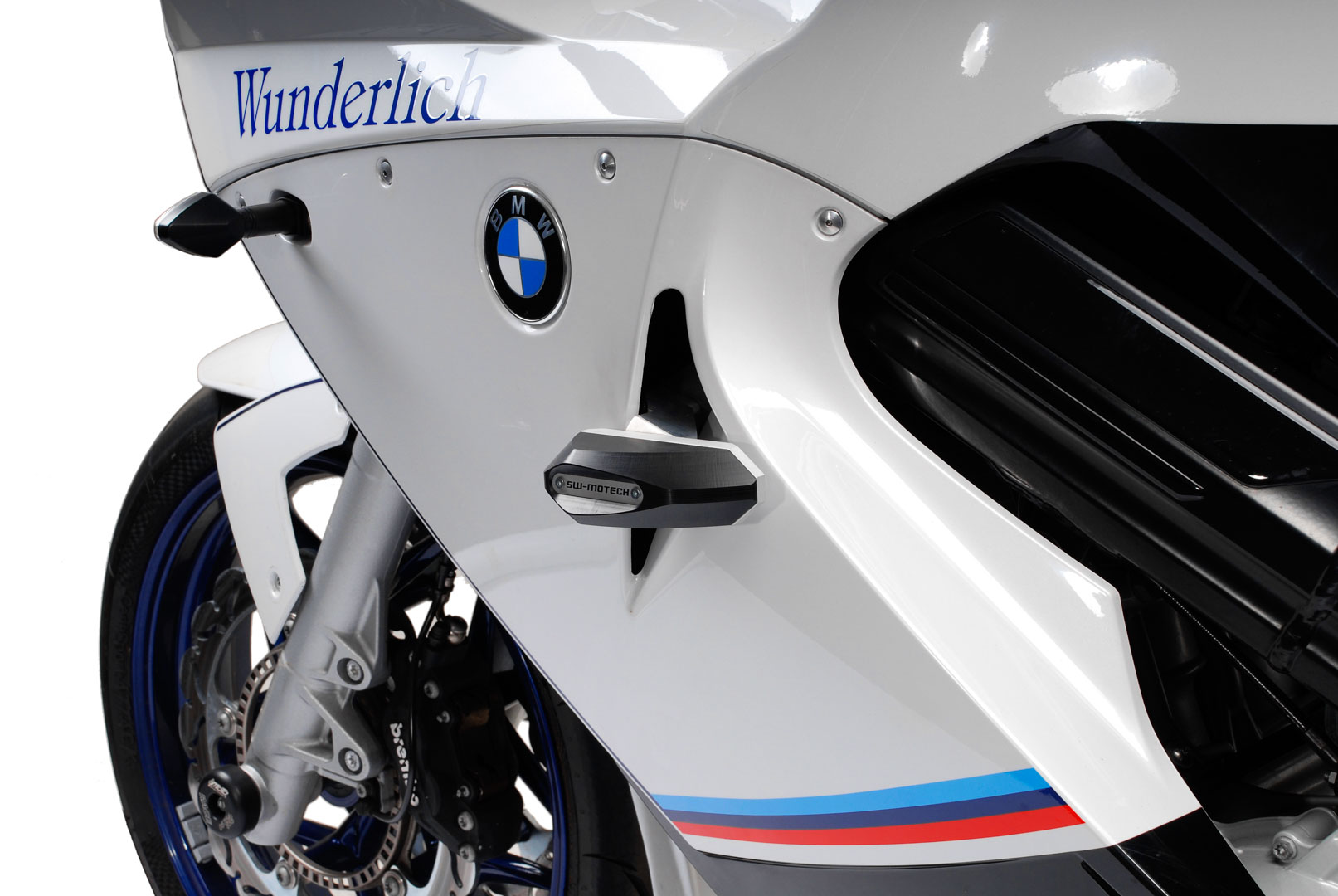 SW-Motech Frame skjutreglage kit - Svart. BMW F 800 ST (06-12). Figur 5