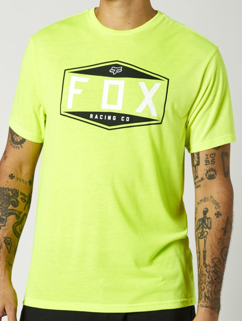 FOX Emblem Tech T-shirt gul XXL Figur 2