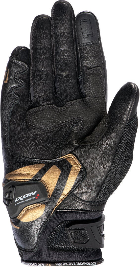 Ixon Rs Rise Air Guanti da donna nero/oro 2XL Figura 2