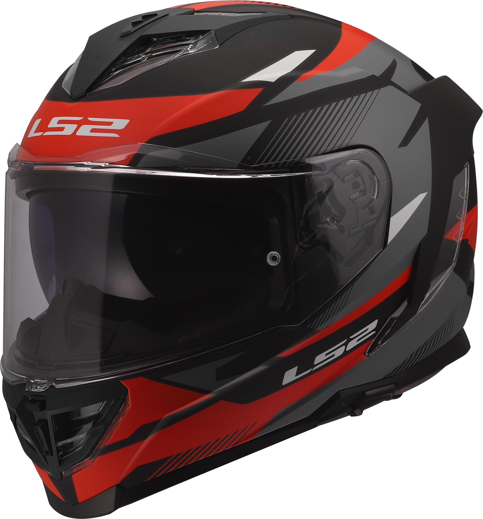LS2 FF818 Storm III Komai Helm schwarz/rot M (57/58) Abbildung 1