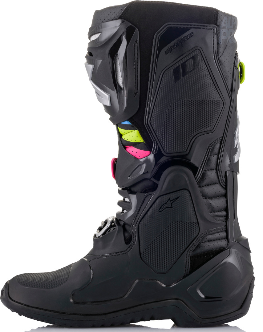 Alpinestars Tech 10 Supervented Cizme de motocross Negru/roz/galben 8 (42) Figura 6