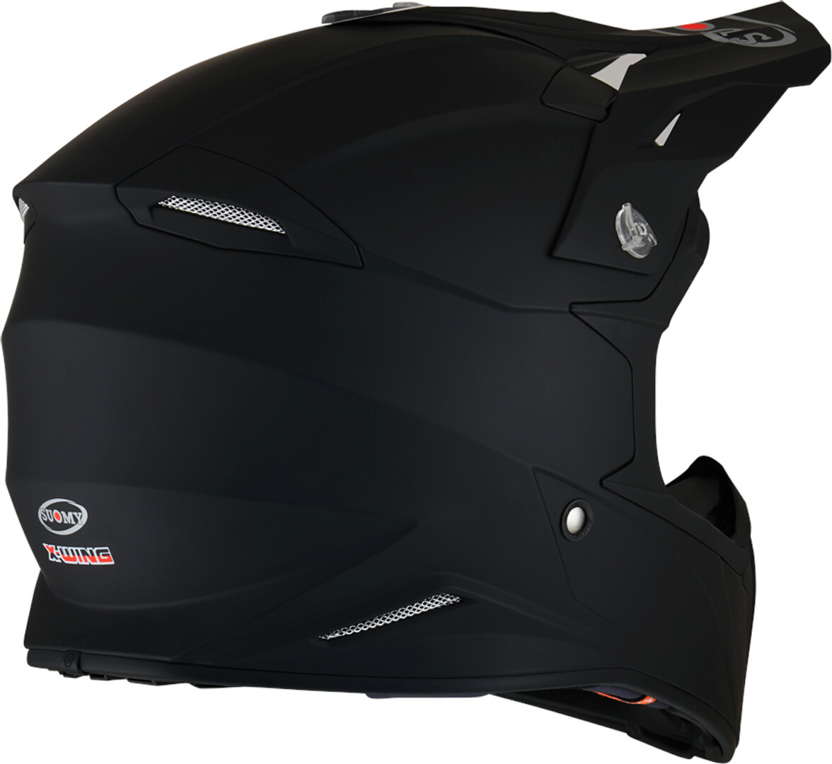 Suomy X-Wing Plain E06 Cască de motocross Black matt XS (53/54) Figura 2