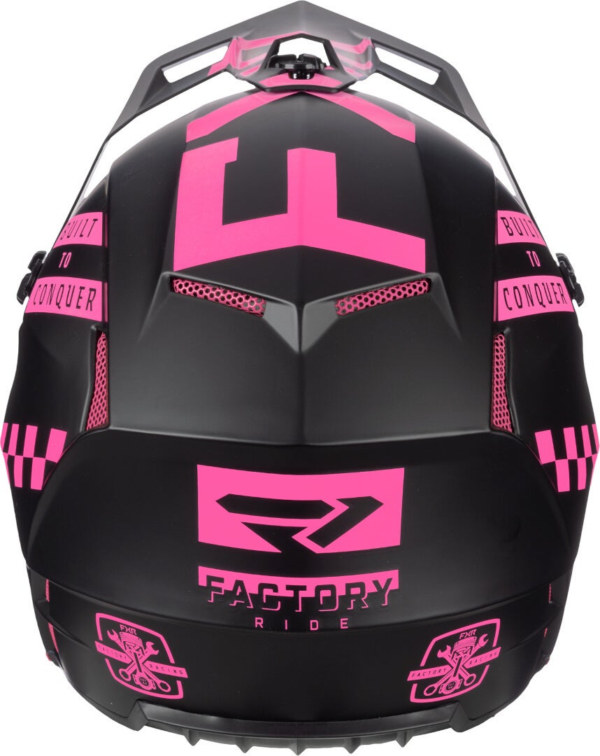 FXR Clutch Gladiator 2024 Casco da motocross nero/rosa L (59/60) Figura 5