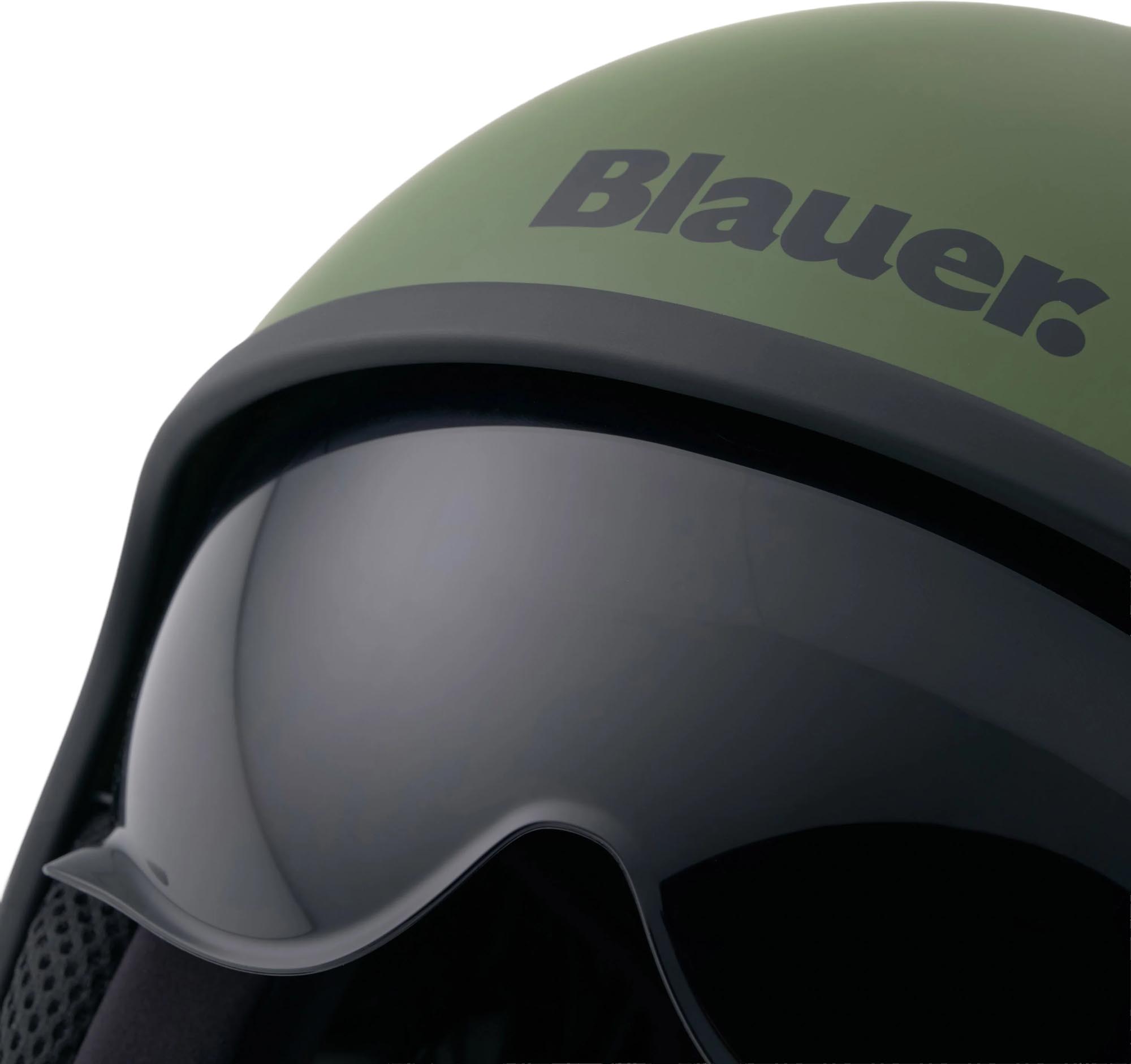 Blauer Pilot 4.0 Jethelm grün/grau S Abbildung 5