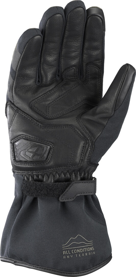 Ixon MS Drizzle Mănuși impermeabile pentru motociclete Negru/Khaki L Figura 2