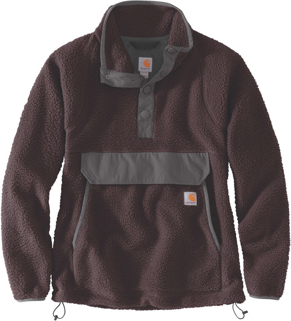 Carhartt Relaxed Fit Fleece Pull dames violet foncé S Figure 1