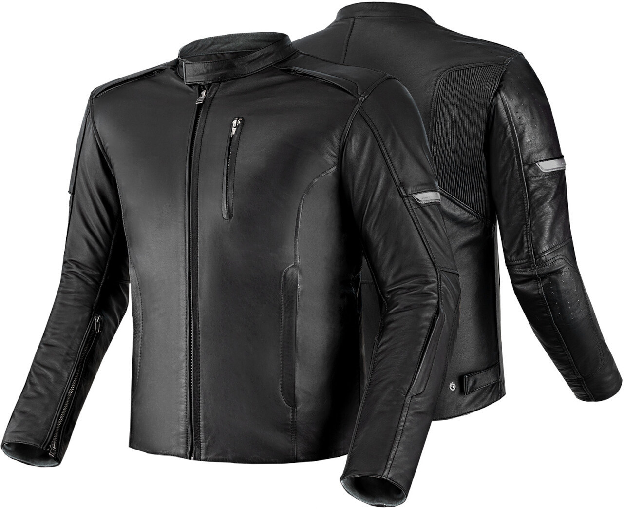 SHIMA Hunter+ 2.0 Motorrad Lederjacke schwarz M Abbildung 3