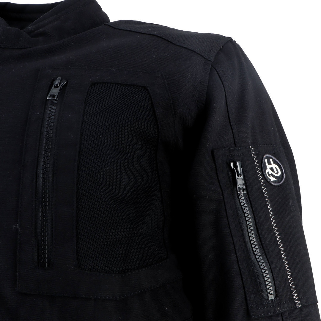 Helstons Puma waterproof Motorcycle Textile Jacket black 4XL Figure 2