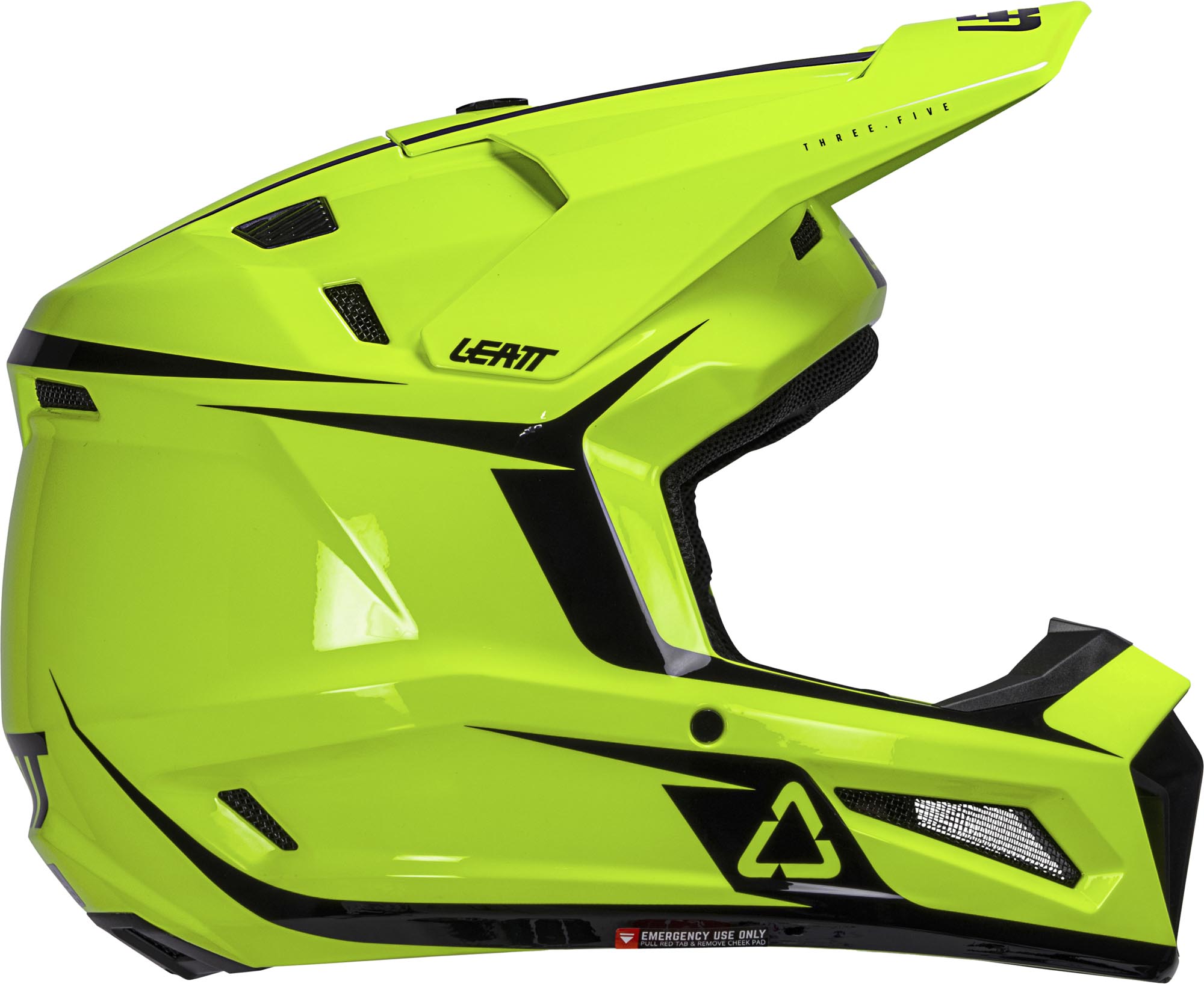 Leatt 3.5 Junior Cască de motocross cu ochelari de protecție Alb/Negru/Roșu L (53/54) Figura 6