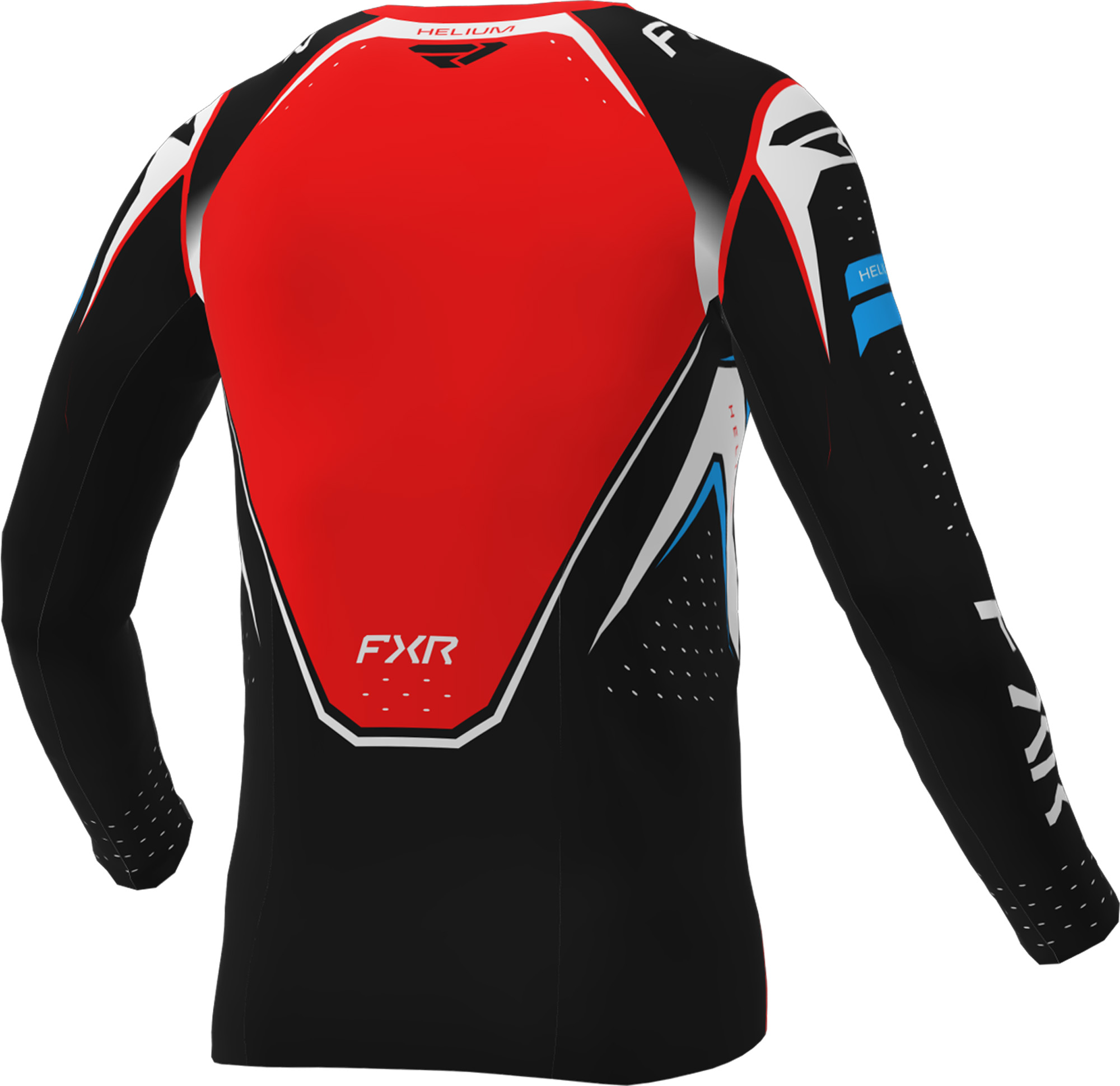 FXR Helium Camisa de Motocross Juvenil vermelho/preto/branco M Figura 2