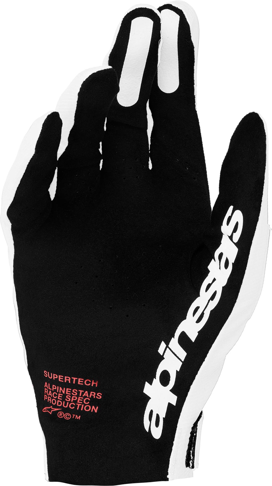 Alpinestars Supertech MX Motocrosshandsker hvid/sort/rød S Figur 2