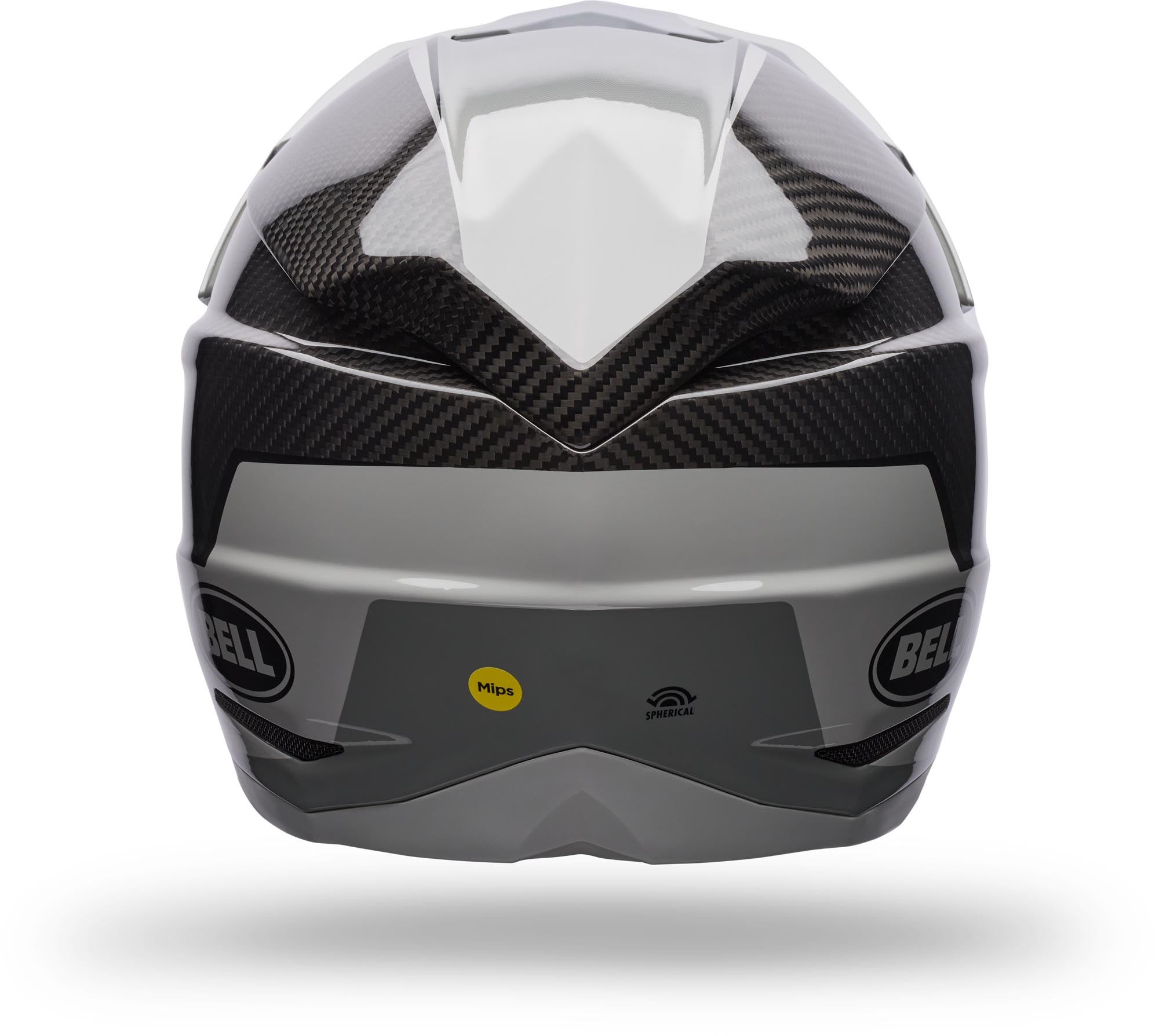 Bell Moto-10 GP Vector Motocross Helm grau L (59/60) Abbildung 4