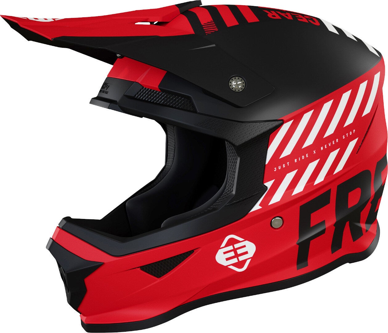 Freegun XP4 Danger Kask motocrossowy /Czerwony M (57/58) Rysunek 1