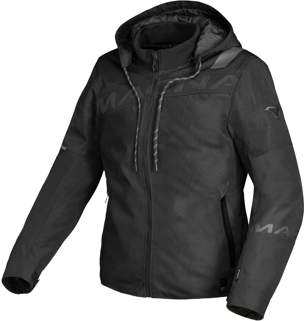 Macna Racoon waterproof Ladies Motorcycle Textile Jacket black M Figure 1