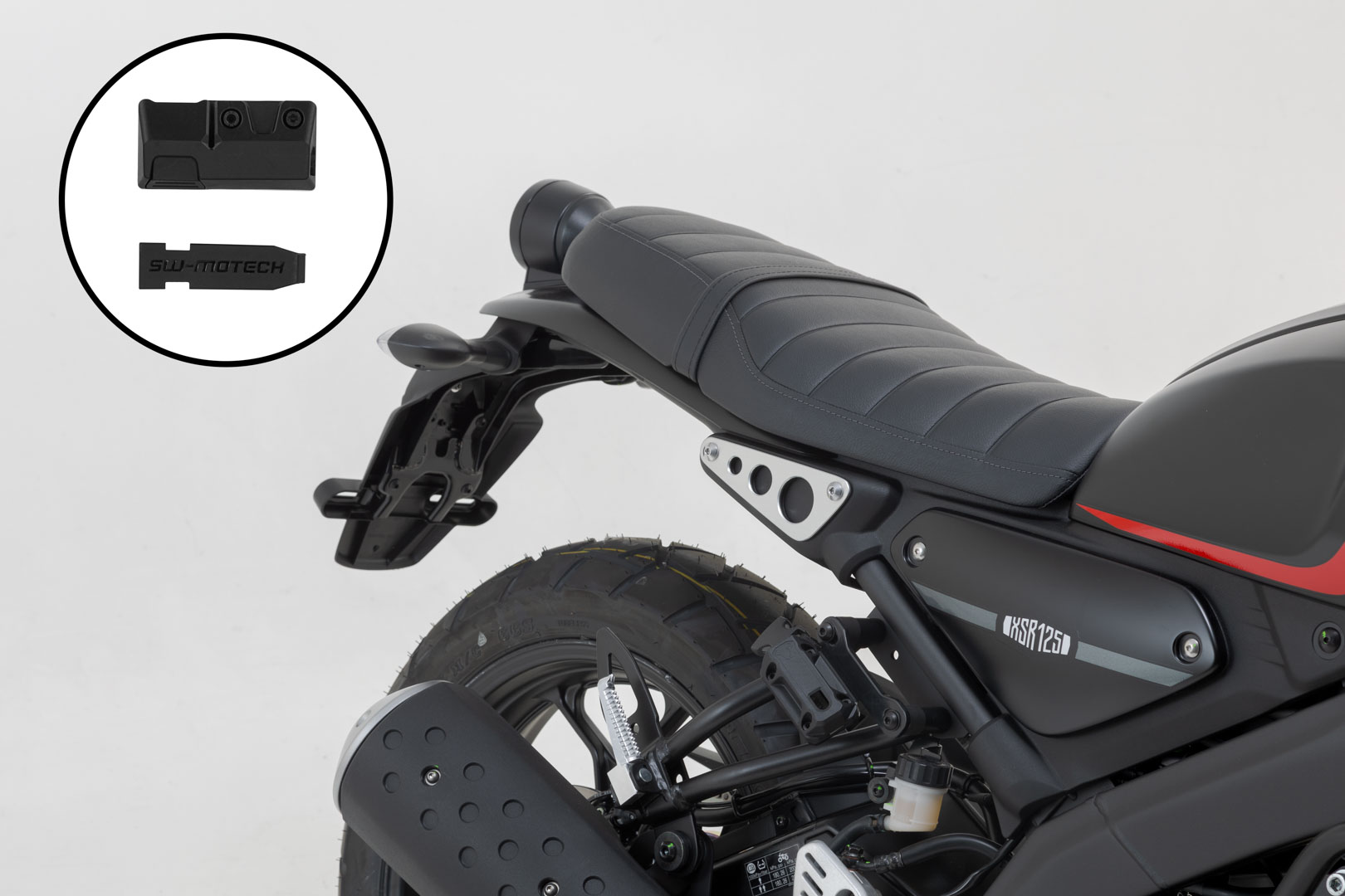 Set de geantă SW-Motech PRO BLAZE H - Negru. Yamaha XSR 125 (21-). Figura 5