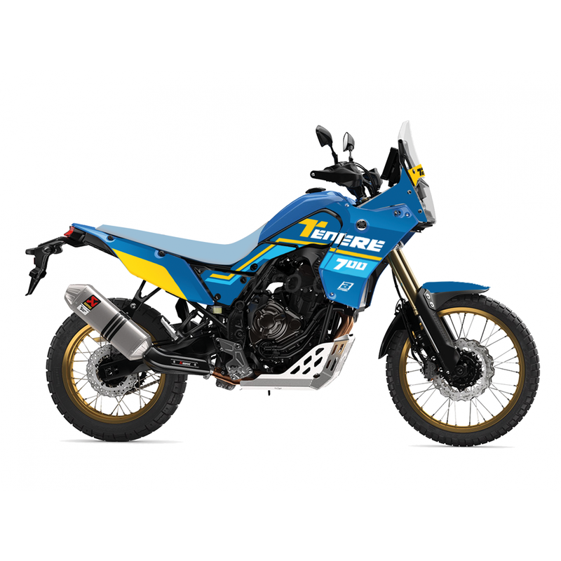 Blackbird Rally Ride Graphic Kit - Blue shop now at FC-Moto