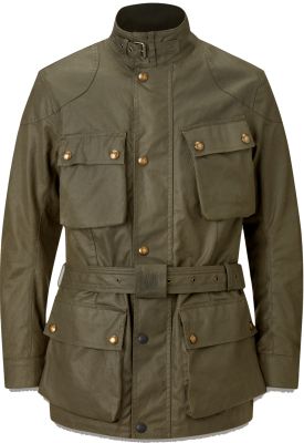 Belstaff Trialmaster motorcycle wax jacket