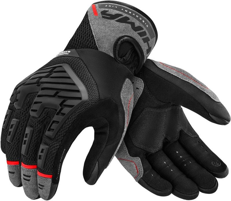SHIMA Stream Vent Motorcycle Gloves black/red shop now at FC-Moto