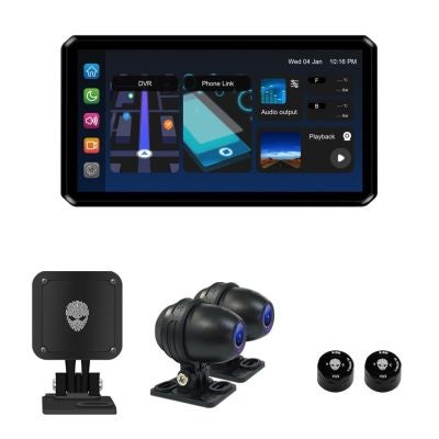 AlienRider M2 Pro Ultimate Bundle multimedia system for motorcycles